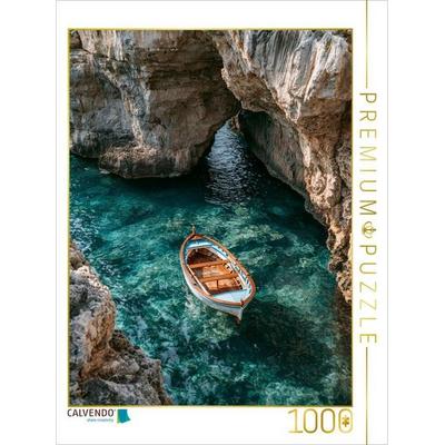 CALVENDO Puzzle Süditalien - Versteckte Buchten an der Adriaküste | 1000 Teile Lege-Größe 64x48cm Foto-Puzzle für glückliche Stunden, von , Calvendo