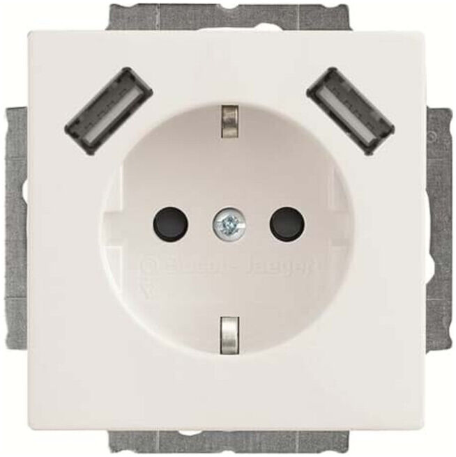 Busch-Jaeger Prise SCHUKO 2x USB 20 EUCB2USB-84 (2CKA002011A6273)