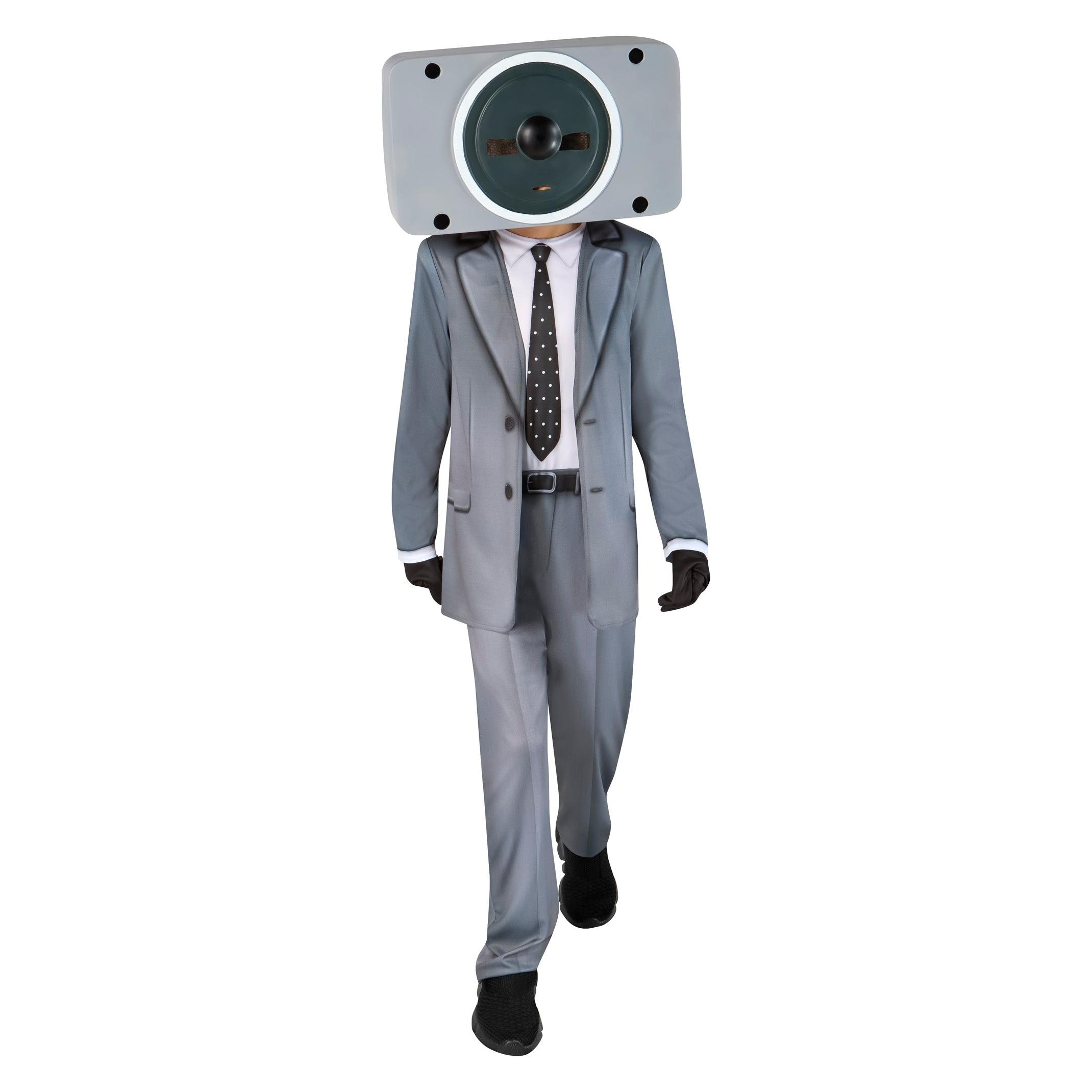 Rubies - Skibidi Toilet Child Costume - Speakerman (122 cm) (S) (1002184S000)