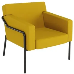 meet Sessel »meet - Medso L« Modell T Outdoor gelb, 40.6 cm