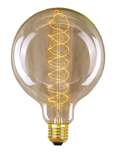 Label51 Kooldraadlamp Lichtbron - Koper - Glas - Bol L