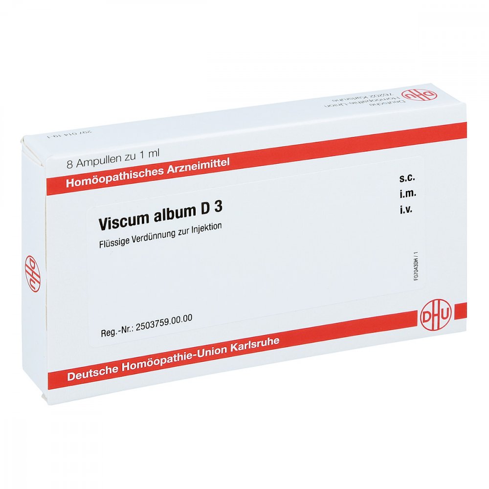DHU-Arzneimittel GmbH & Co. KG Viscum Album D3 Ampullen 11708860
