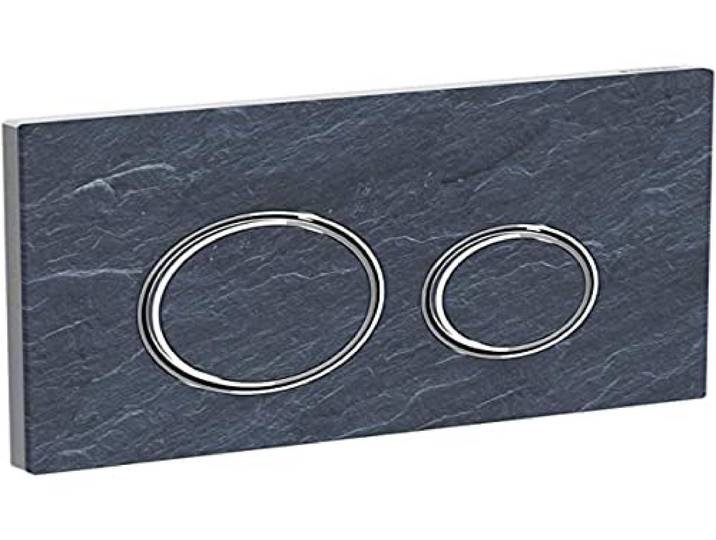 Geberit Sigma 21 Plaque de Commande Chromé/Mustang Ardoise\, M