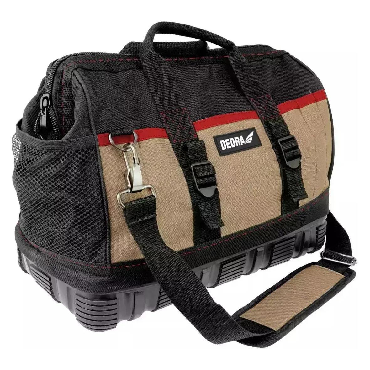 Dedra Werkzeugtasche mit verstärktem Gummiboden (1 Teil) (N0041)