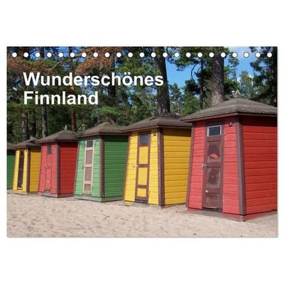 Wunderschönes Finnland (Tischkalender 2027 DIN A5 quer), CALVENDO Monatskalender
