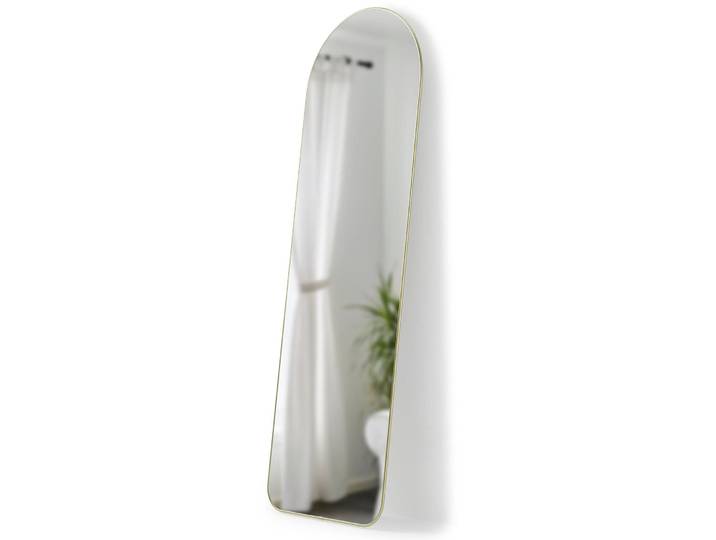 Spiegel Umbra Hubba 158 x 51 cm Gold - Farbe: Messing - Material: Metall - Spiegel