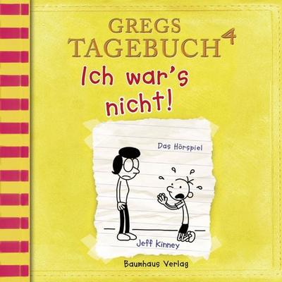 Folge 4: Ich war's nicht! - Jeff Kinney, Audio, 4066004497310