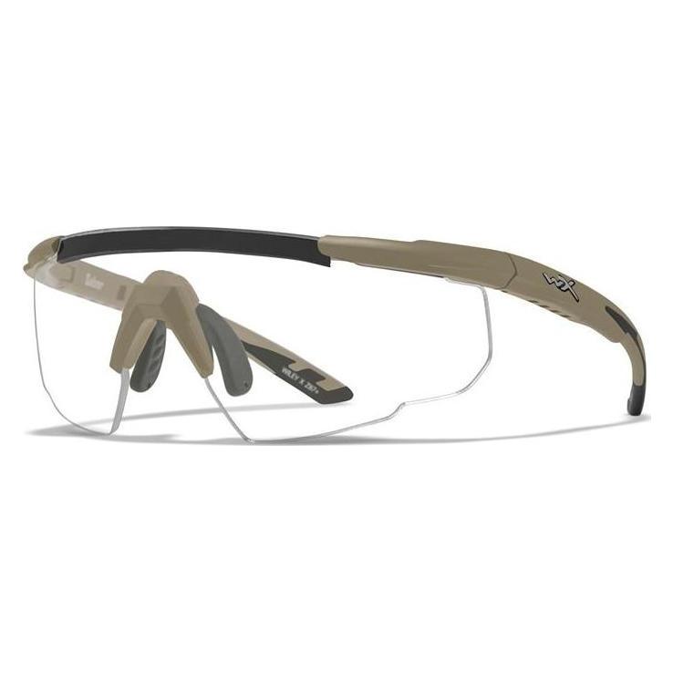 Wiley X Schutzbrille SABER ADV Tan - Smoke Grey + Clear + Light Rust (760-308T)