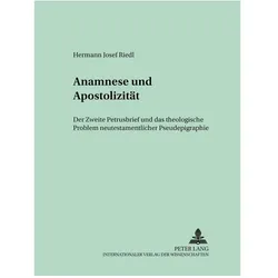 Anamnese und Apostolizität, Fachbücher von Hermann Josef Riedl