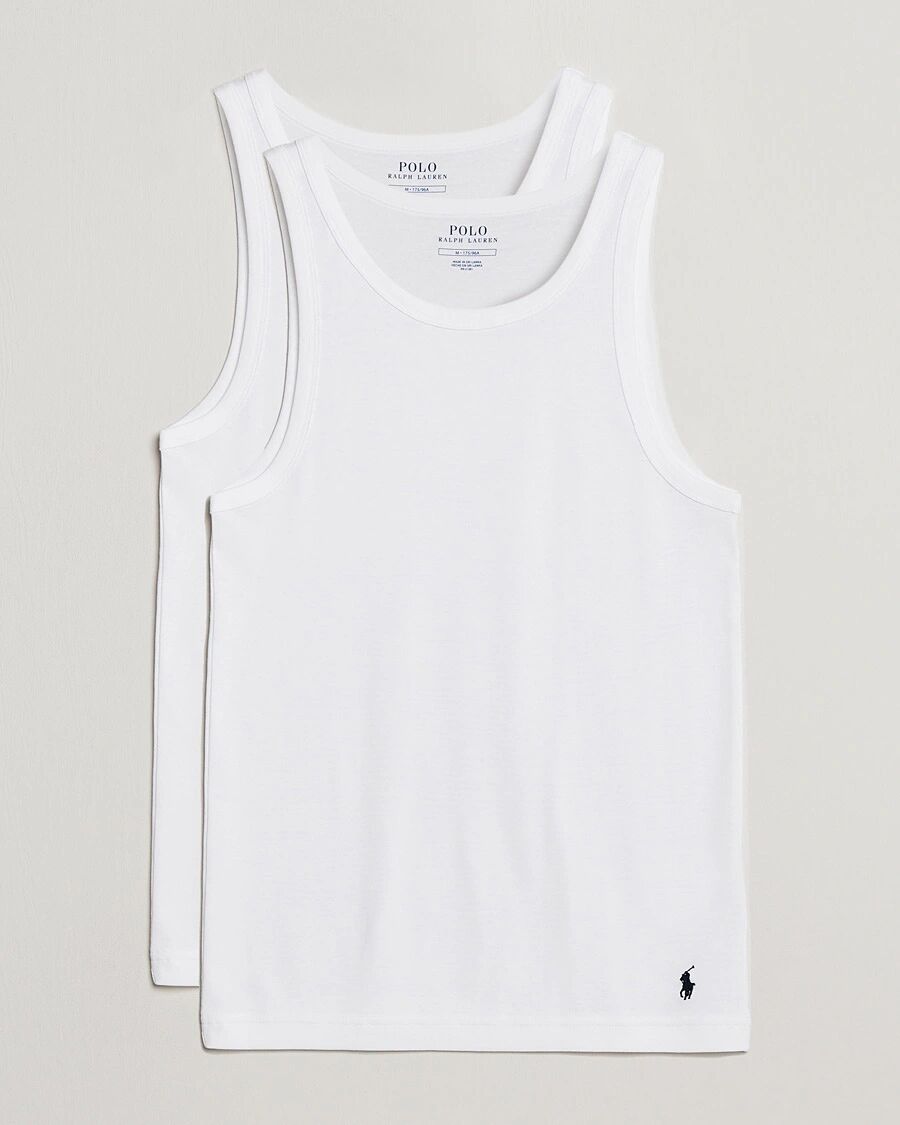 Polo Ralph Lauren 2-Pack Classic Tank White men XL Hvid