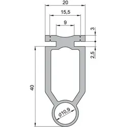 Sommer Sicherheitskontaktleiste optisch