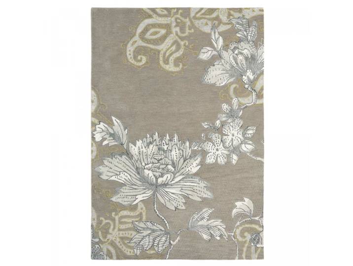 Tapis salle à manger 250x350 laine gris