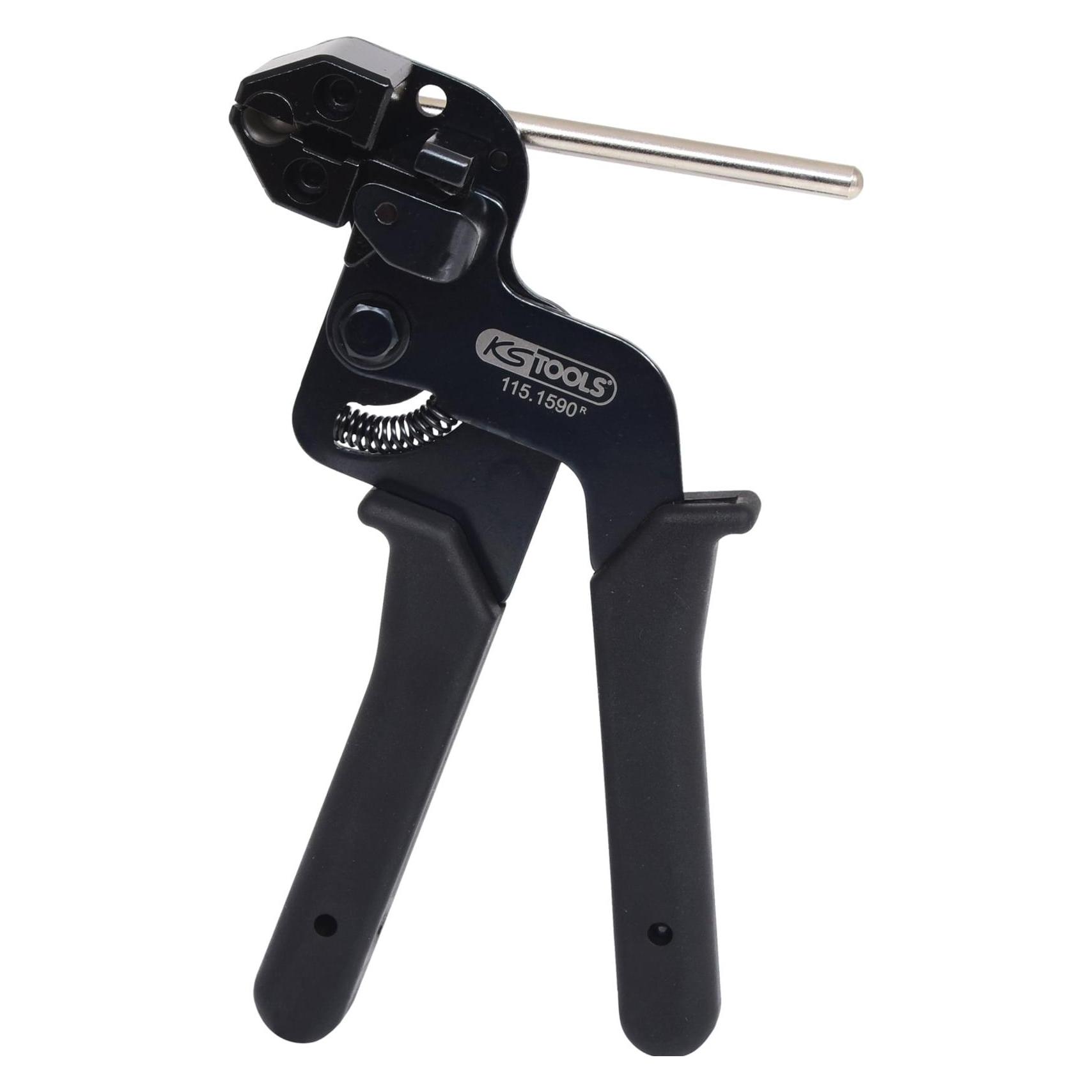 KS Tools Spannzange für EDELSTAHL Kabelbinder mit Kugelverschluss (210 mm) (115.1590)