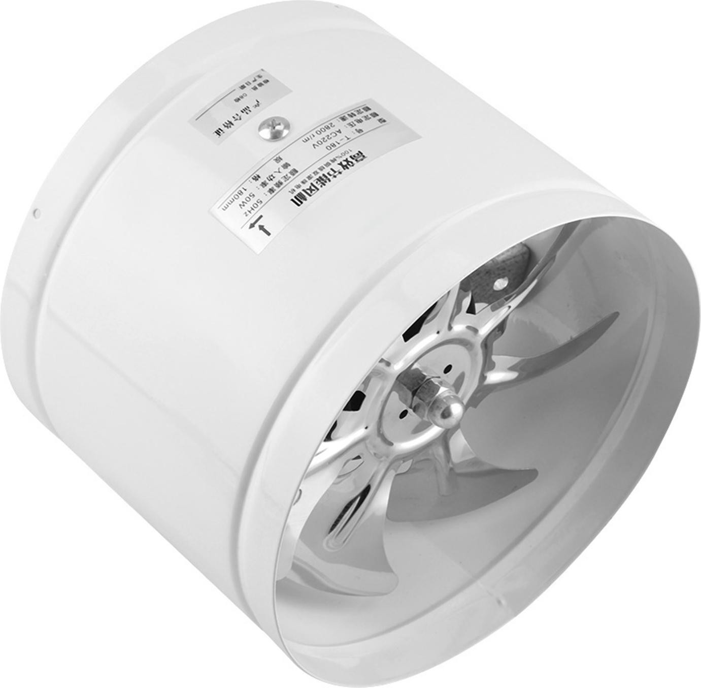 Cocosity Wandmontabele afzuigventilator voor badkamer, keuken en garage - 42W, 220V