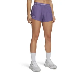 UNDER ARMOUR Tech Play Up Trainingsshorts Damen 520 - purple luxe/purple crest L