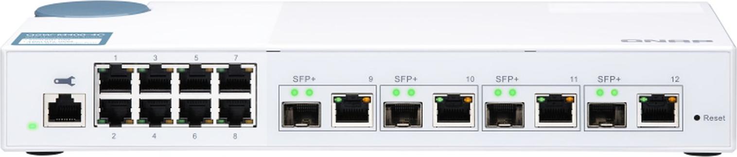 QNAP QSW-M408-4C, Managed, L2, Gigabit Ethernet (10/100/1000), Vollduplex