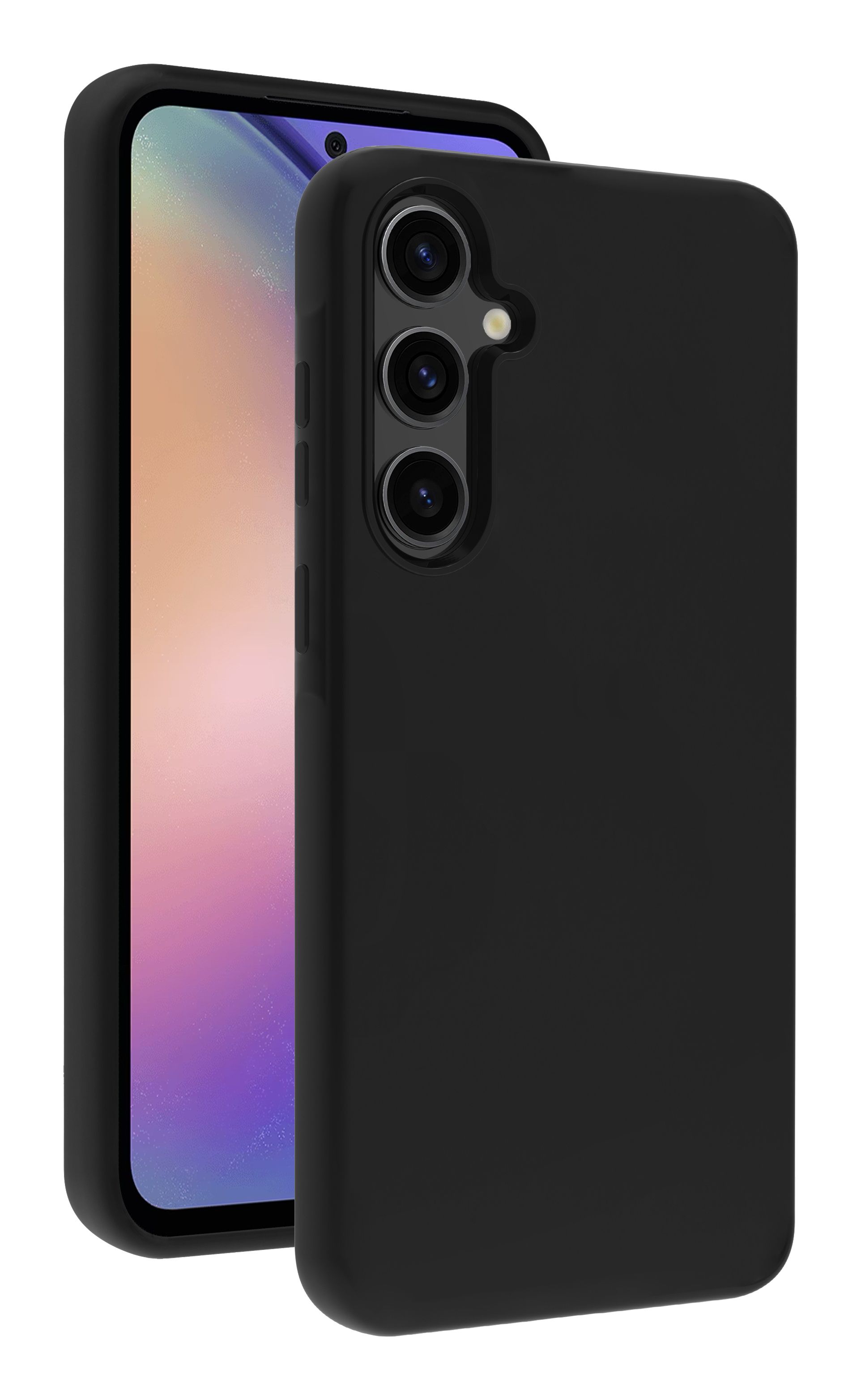 Vivanco Fusion Cover Cover für Samsung Galaxy A55 5G (Schwarz) 64094