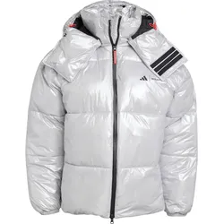 adidas Puffer Steppjacke Herren | Gr. S | grau - grau