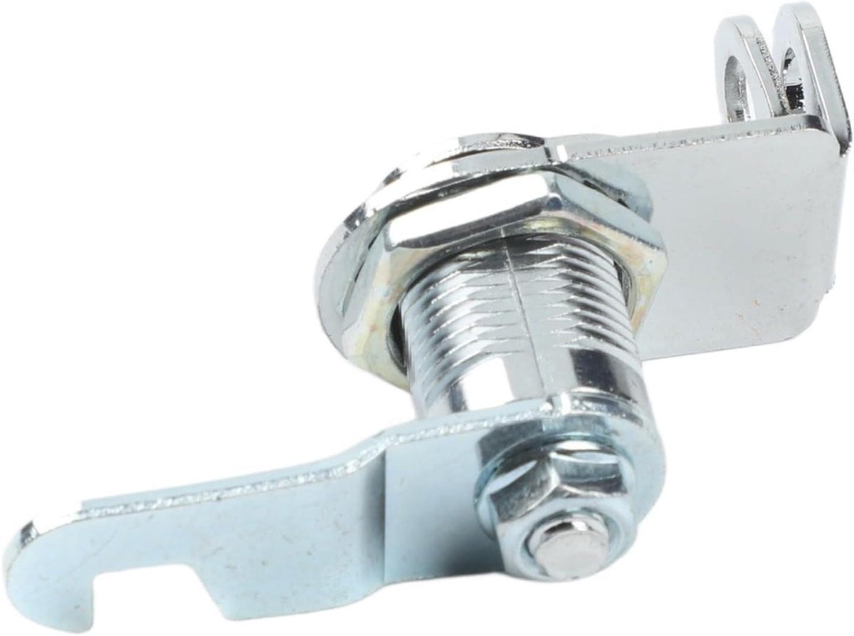 Zinklegering Cam Lock Kastslot Zilverkleurig 20 mm