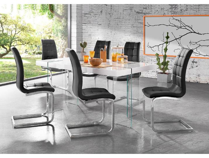 Essgruppe GOODPRODUCT, schwarz, Sitzmöbel-Sets, Essgruppe