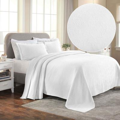 Superior Paisley Cotton Decorative Bedspread Quit Coverlet Set