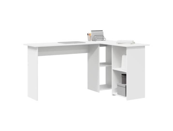 Table d'ordinateur/Bureau rangement - GKK - blanc Blanc Bois d'ingénierie Moyenne Table d'ordinateur/Bureau rangement - GKK - @928@