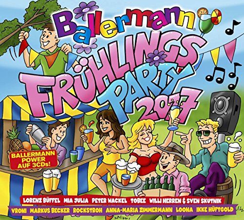 Various - Ballermann Frühlingsparty 2017 - Preis vom 30.09.2026 09:01:18 h