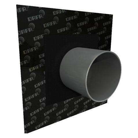 Dafa AirVent UV / Radon Rohrmanschette 260x260 mm zur Abdichtung der Dachunterspannbahn und Windsper (5705636387352)