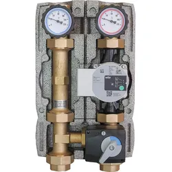 Heizkreisset Easyflow DN32 (11/4''), Dreiwegemischer, Mischermotor, Pumpe Wilo Para 30/8-75/SC
