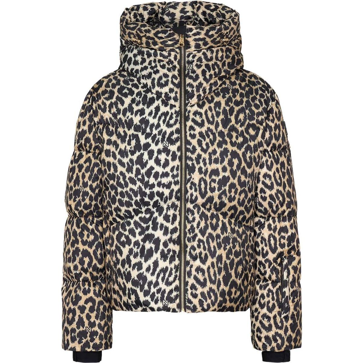 Nikkie Newport Leopard Jacket hummus (2549) 36 N4-2122507-2549-36