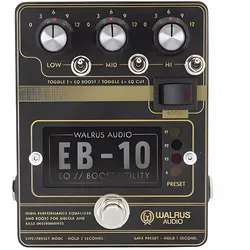 Walrus Audio EB-10 Black - Effektgerät E-Gitarre