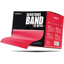 Matchu Sports Widerstandsband 25 Meter - Leicht