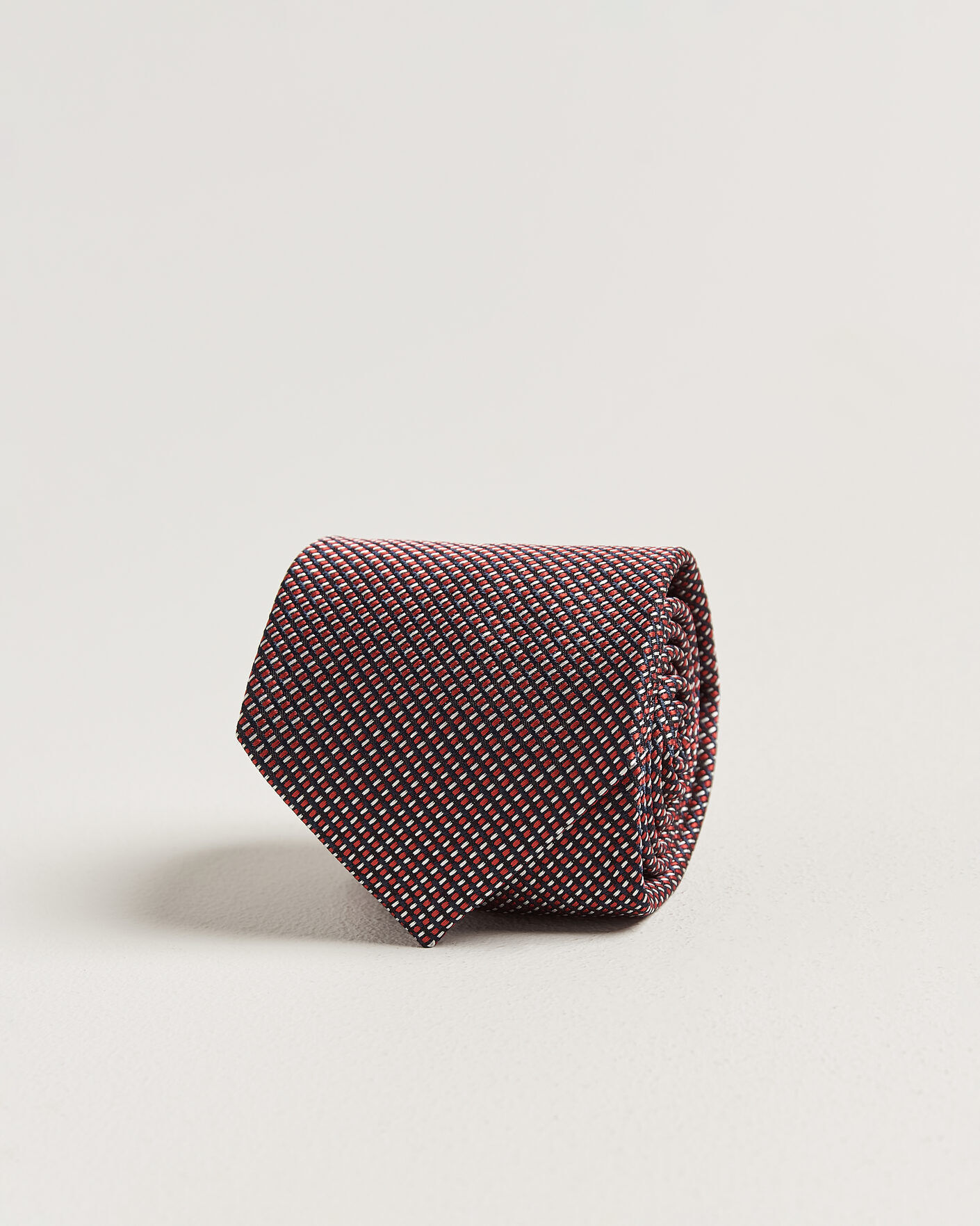Brioni Jacquard Silk Tie Red men One size Rød