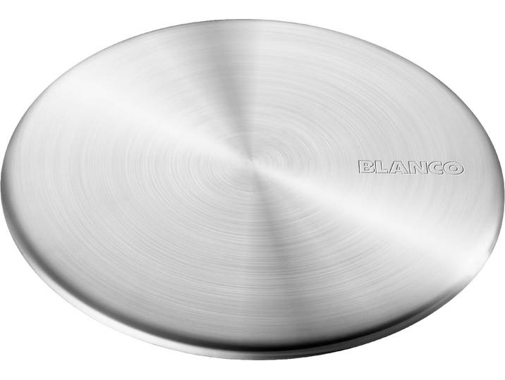 Bodenablauf BLANCO CapFlow , silber (silberfarben), B:13,5cm L:17cm T:11cm, Edelstahl, Abläufe, Bodenablauf, Zugknopf chrom