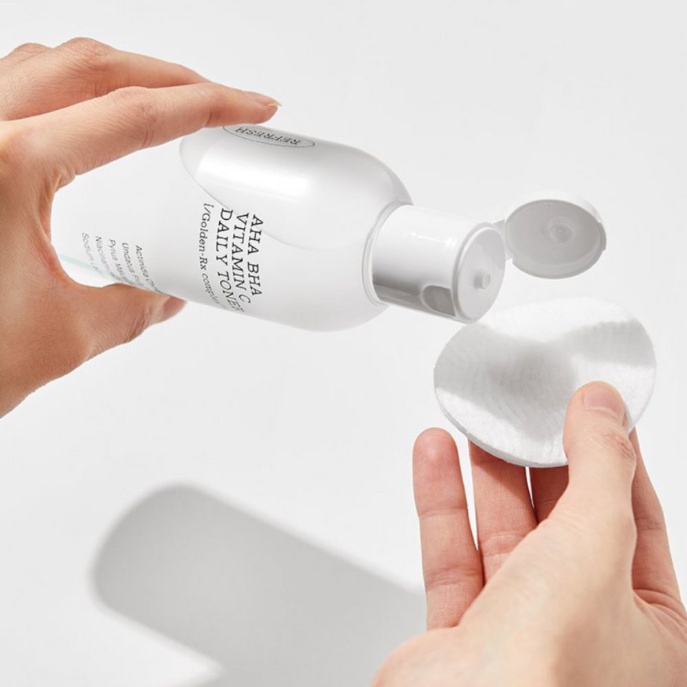 CosRX Refresh AHA/BHA Tónico diario exfoliante suave con vitamina C 150mL