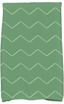 E by Design 18 x 30 inch Harlequin Stripe Geometric Print Hand Towel