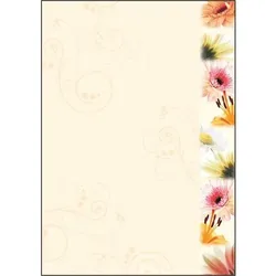 Sigel Motif Papers DIN A4 Farbiges Papier Farbig Sortiert 90 g/m2 Matt 50 Blatt