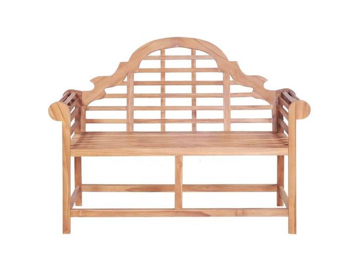 SOLOM@Banquette de jardin - banc moderne Pour jardin 127x58 5x92 5cm Bois massif de teck Sep31289