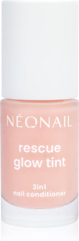 NEONAIL Rescue Glow Tint 3in1 Nail Conditioner nourishing nail varnish shade Peachy Peach 7.2 ml