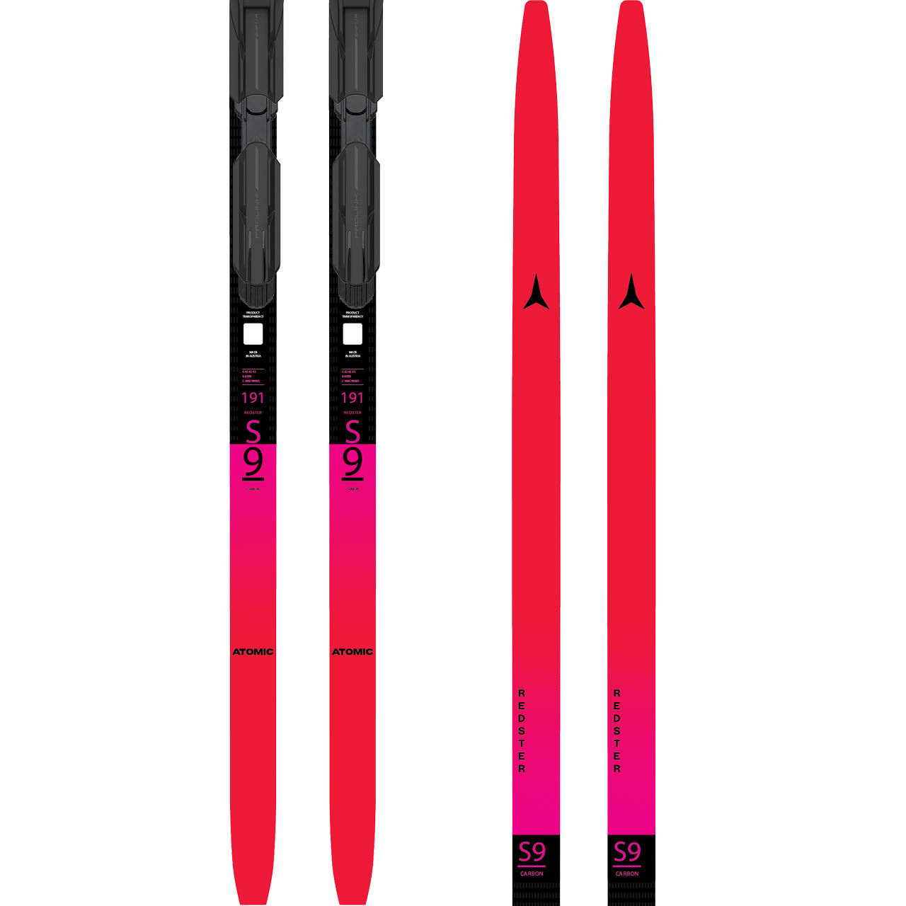 Atomic Redster S9 Carbon UNI Hard - 191 cm = 85 - 110 kg