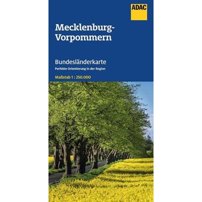 ADAC Bundesländerkarte Deutschland 02 Mecklenburg-Vorpommern 1:250.000, Sonstige von , MairDuMont, 978-3-8264-2394-9