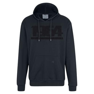 Kapuzensweatshirt AHORN SPORTSWEAR "GRAPHIC NUMBER", Herren, Gr. XXL, grau (anthrazit), 100% Baumwolle, normal, ohne Ausschnitt, Sweatshirts, mit modischem Frontprint