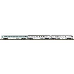 PIKO 40656 N 3er Set Personenwagen Silberling DB AG V