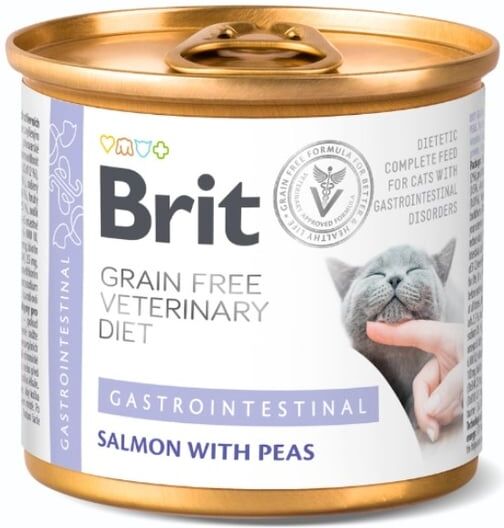 Brit Veterinário Gato Gastrointestinal 6 uds x 200g