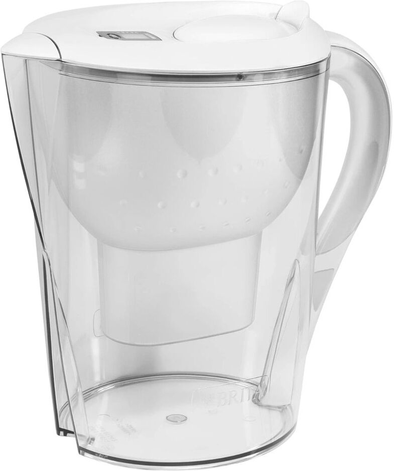Brita 2.4L Marella Water Filter Jug with 2 Cartridges White 2400ml