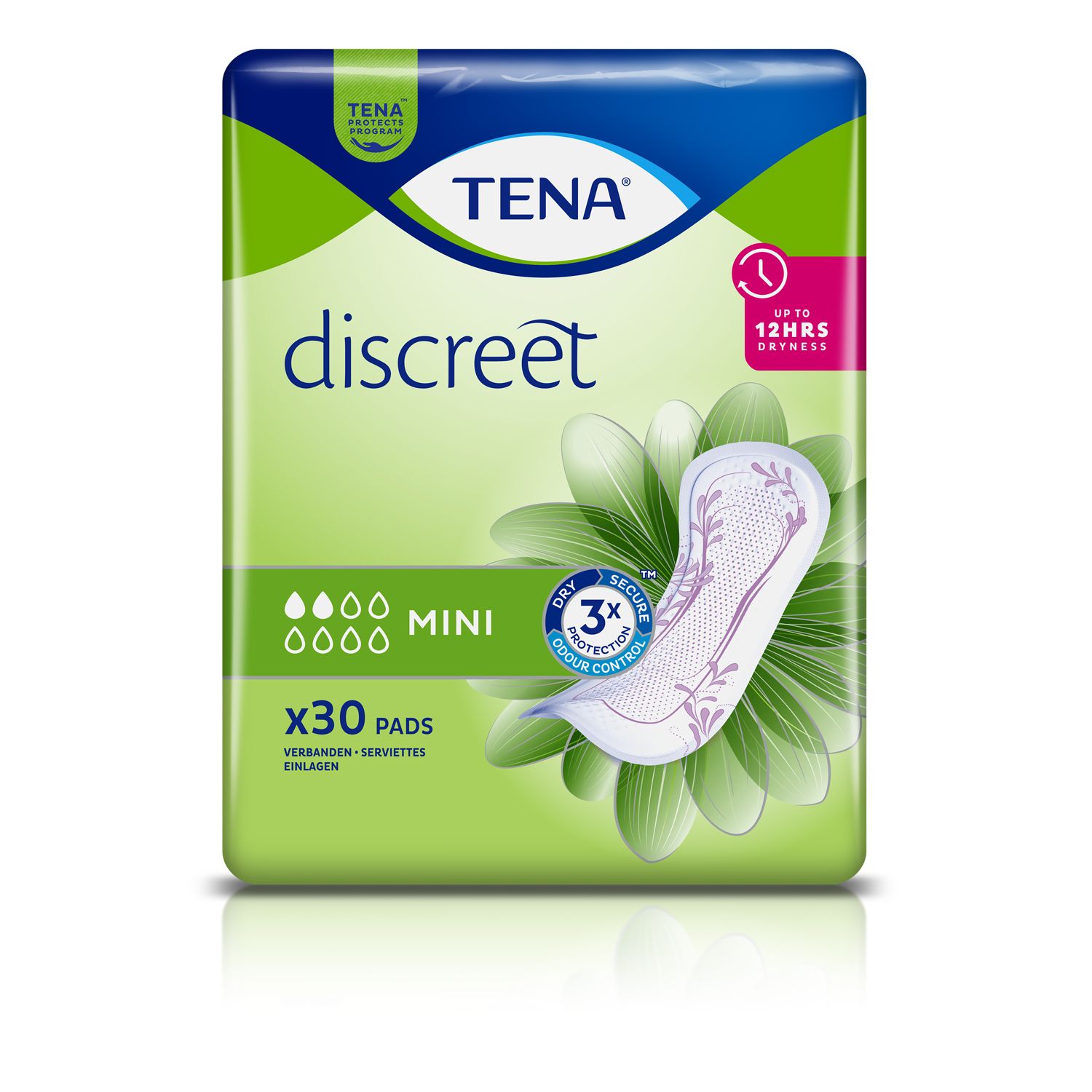 Tena Discreet Inkontinenz Einlagen mini 6x30 St
