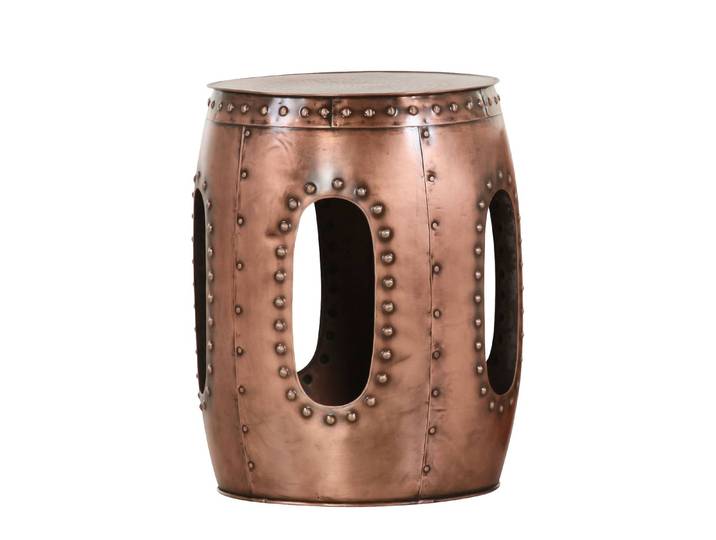 Table d'appoint Marval II Ø 37cm Marron/Cuivre