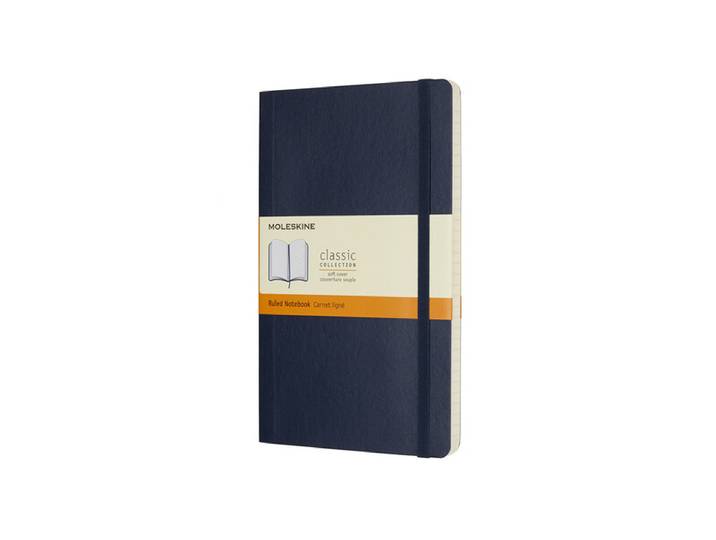 MOLESKINE Carnet Classique Grand Format Bleu Saphir Ligné