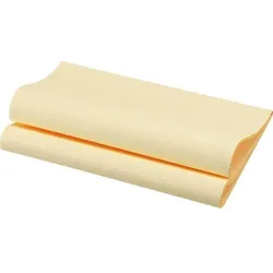 Serviette 40x40 - Bio dunisoft - Creme - x360 - DUNI
