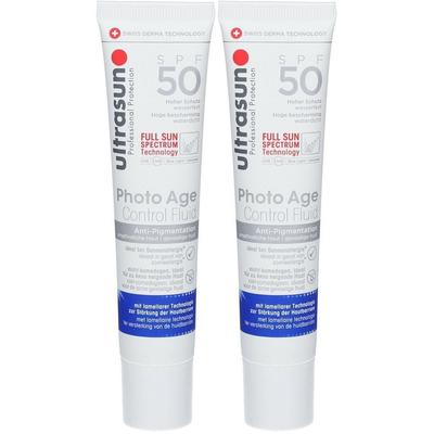 Ultrasun Photo Age Anti-Pigm.Contr.Fluid SPF 50 2x 2x40 ml Gel